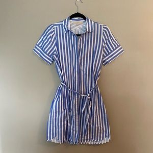 Loft Shirt Dress-Size Small